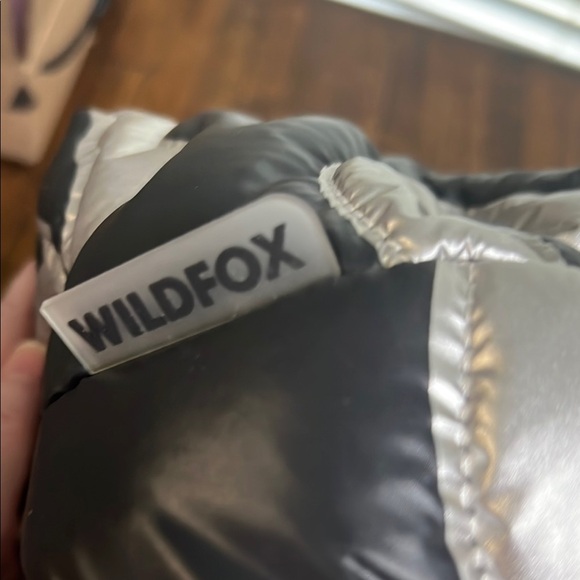 Wildfox Black and silver Tote or Shoulder Bag zipper NWT - Picture 12 of 17
